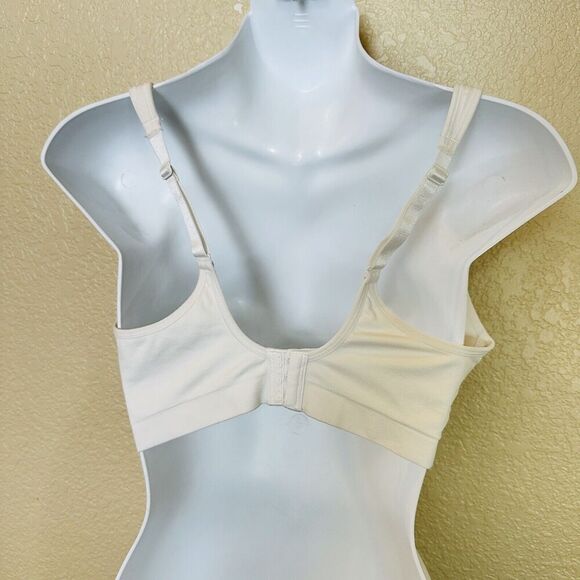 Carole Hochman Wireless Bra Cream Extra Large XL Full Coverage Soft Comfort - Picture 2 of 4